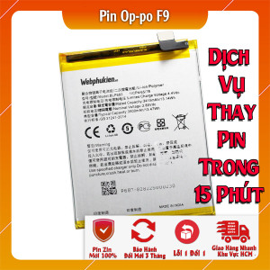 Pin Webphukien cho Oppo F9 Ram 6Gb Việt Nam BLP683 - 3500mAh